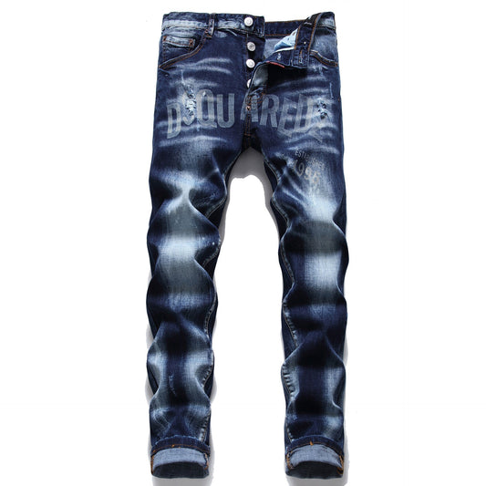 New-DSQ2 2024ss printing Jeans