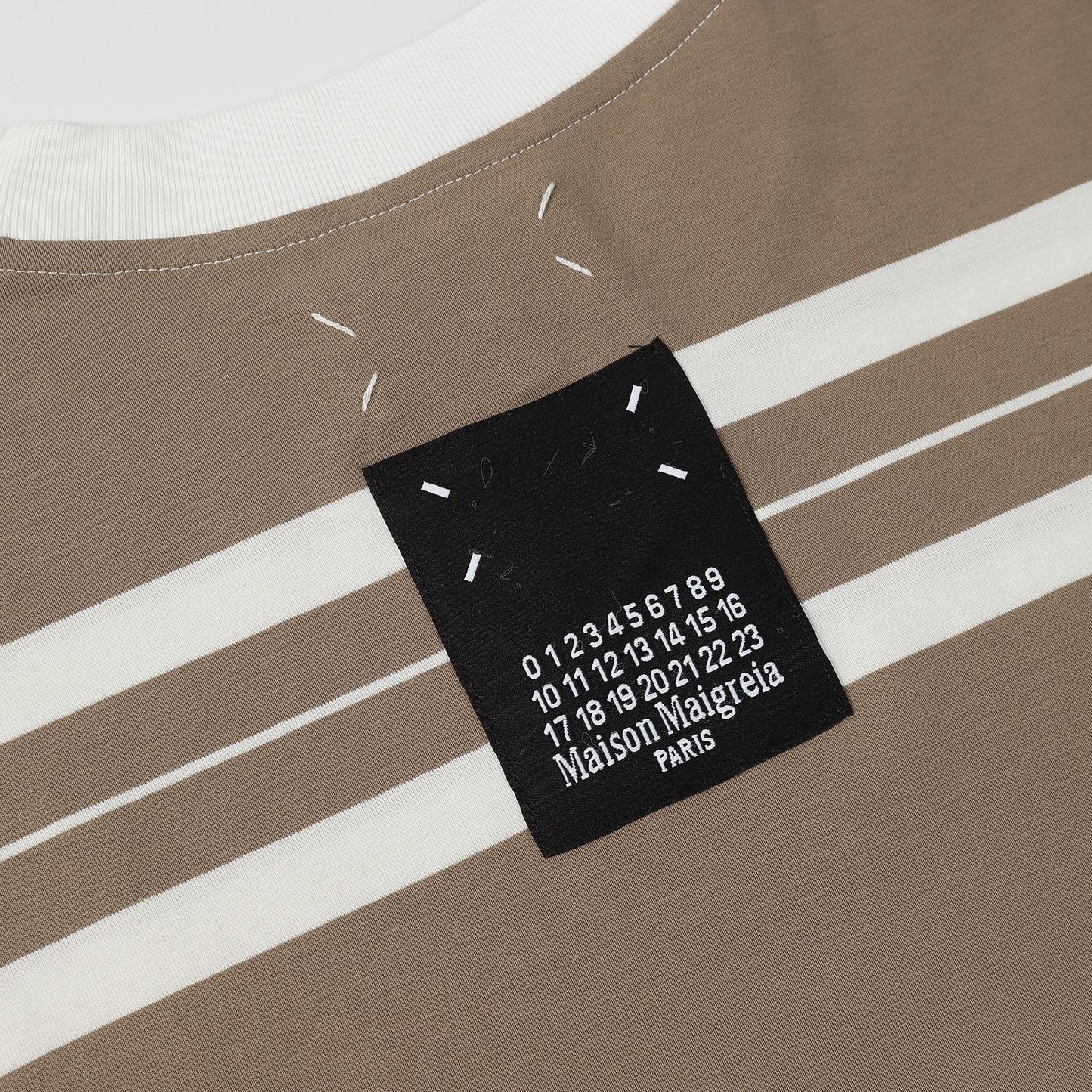 Maison Margiela 2026 Couples' Style Striped Hoodie