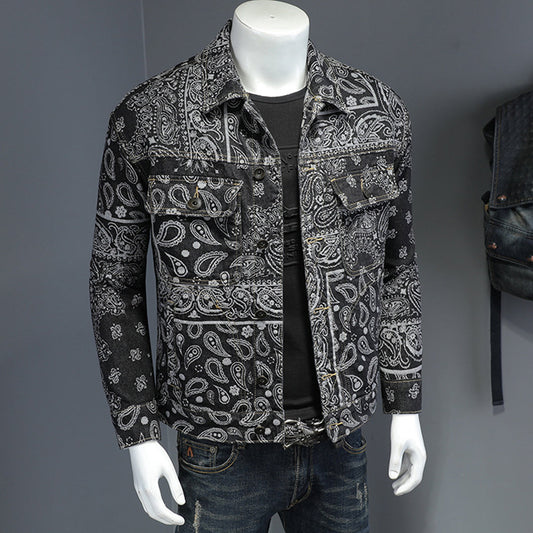 New-DSQ2 Black Denim Jacket