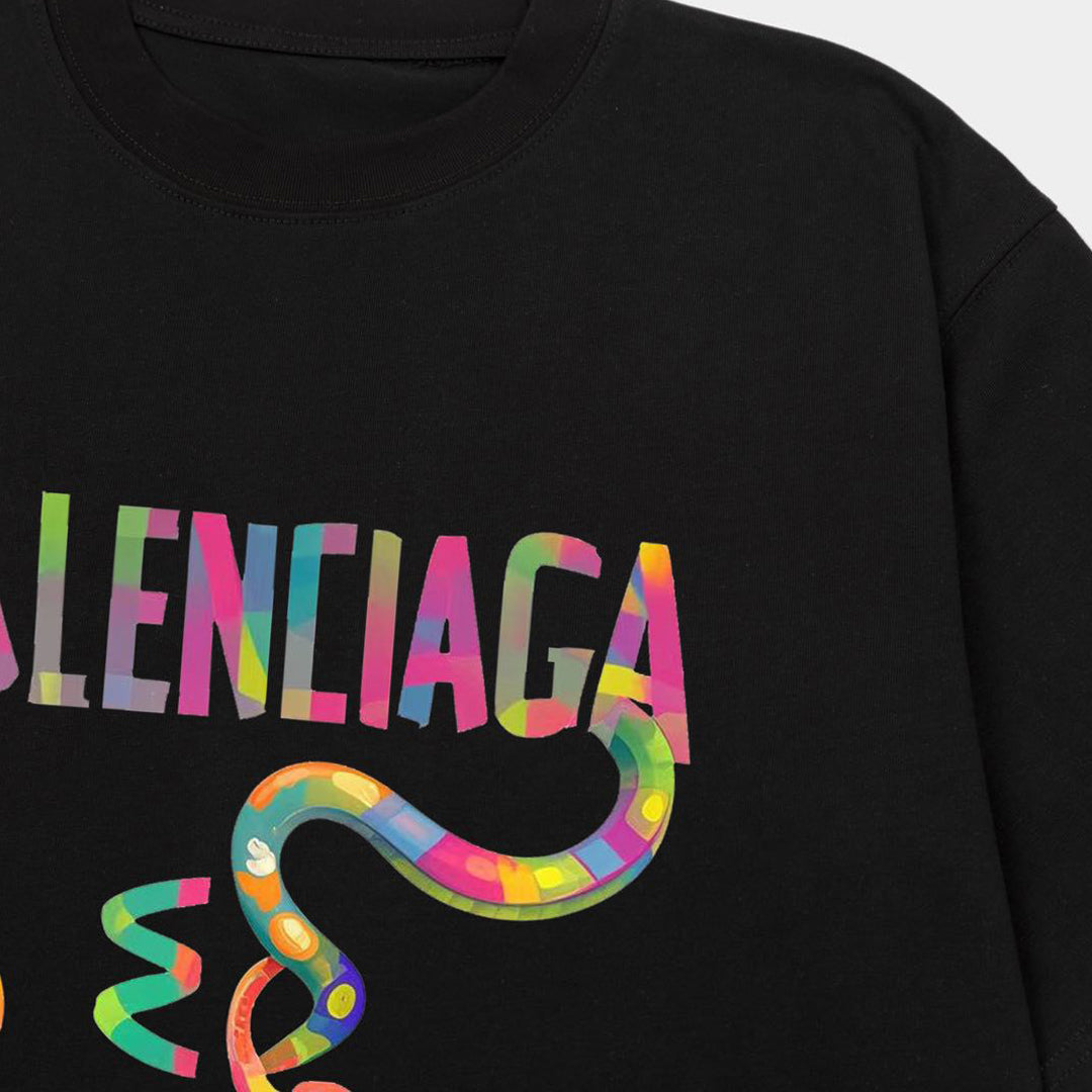 Balenciaga 2025 SS Limited Edition 100% Cotton T-Shirt