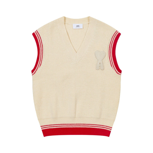 2026 AMI PARIS vest sweater