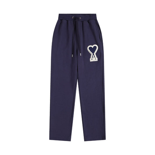 2026 AMI PARIS Straight leg sweatpants