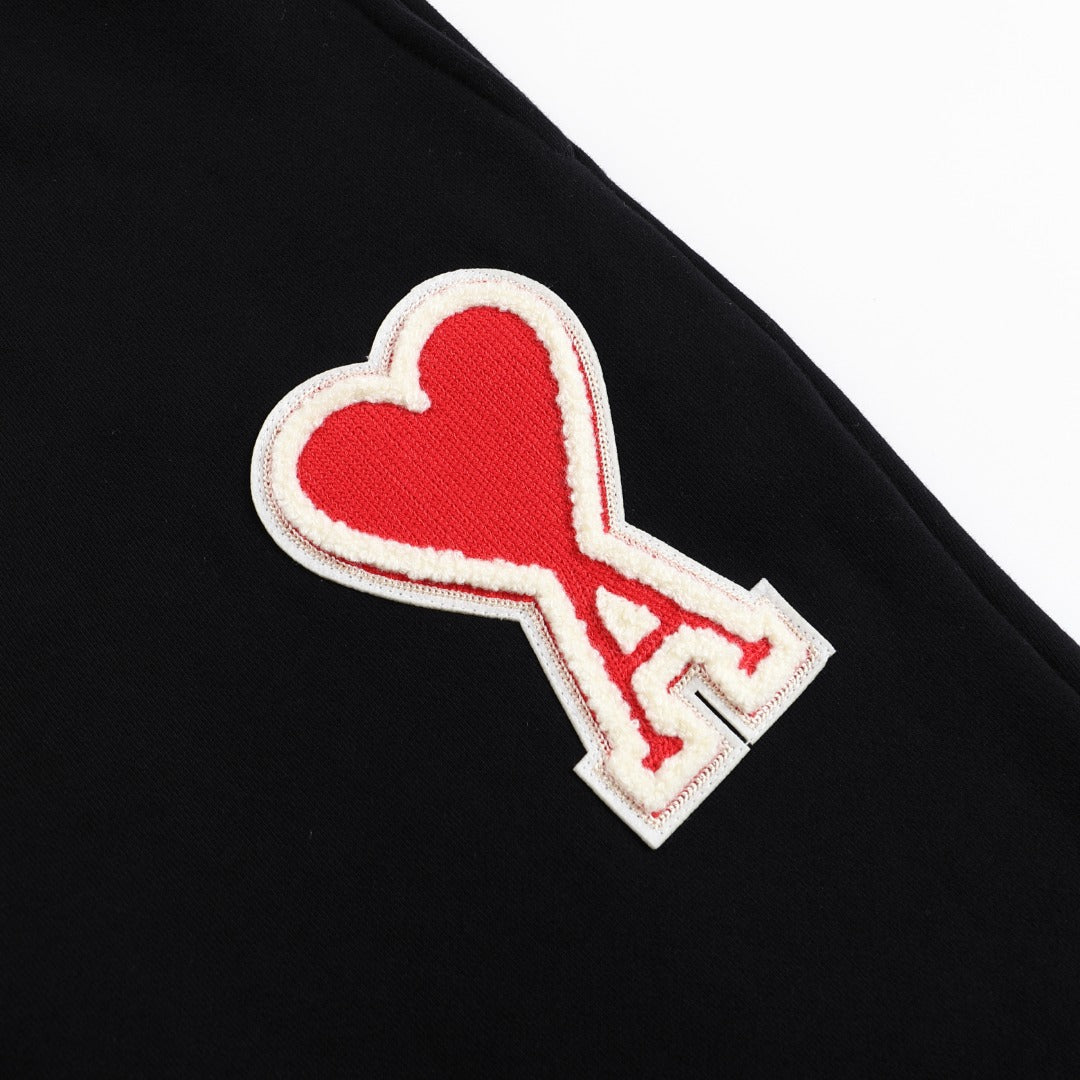 2026 AMI PARIS Straight leg sweatpants