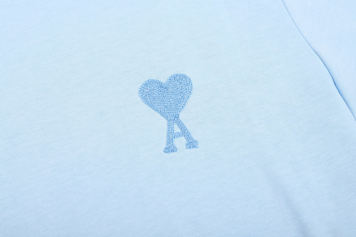 AMI Paris Heart Logo Unisex T-Shirt - Premium Cotton Tee