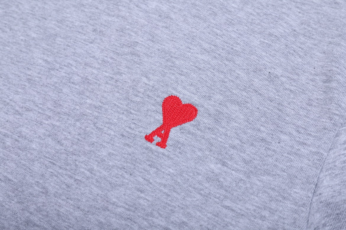 AMI Paris Heart Logo Unisex T-Shirt - Premium Cotton Tee