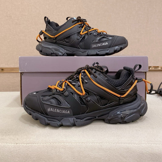 Balenciaga Unisex Distressed Vintage Leather Sneakers | Runway-Inspired Style