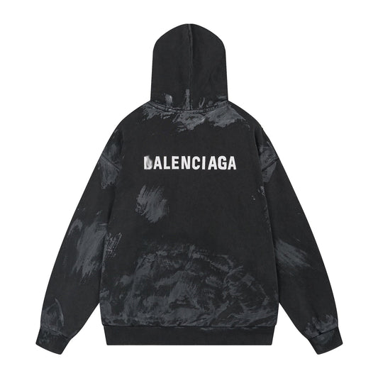 2025SS Print Logo Hoodie | Unisex Cotton Streetwear