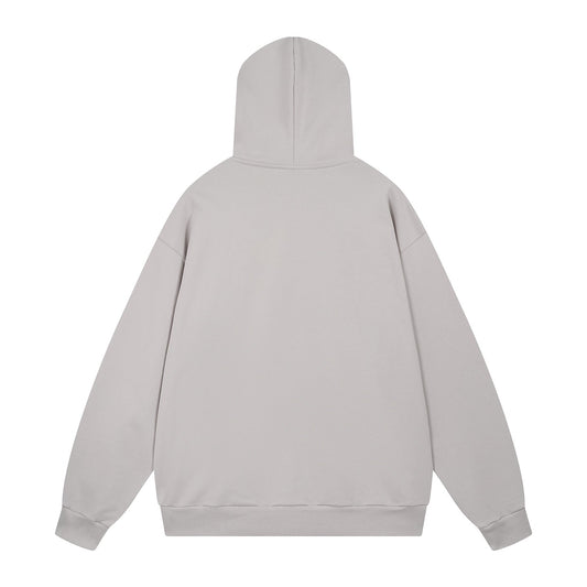 2025SS Print Loose Fit Hoodie | Unisex Oversized Cotton Streetwear