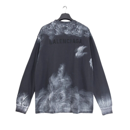 2025SS Gradient Couples Hoodie | Oversized Unisex Streetwear