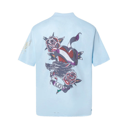 Balenciaga 2025 SS Oversized Cotton T-Shirt