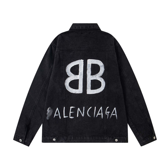 2025SS Black Denim Jacket