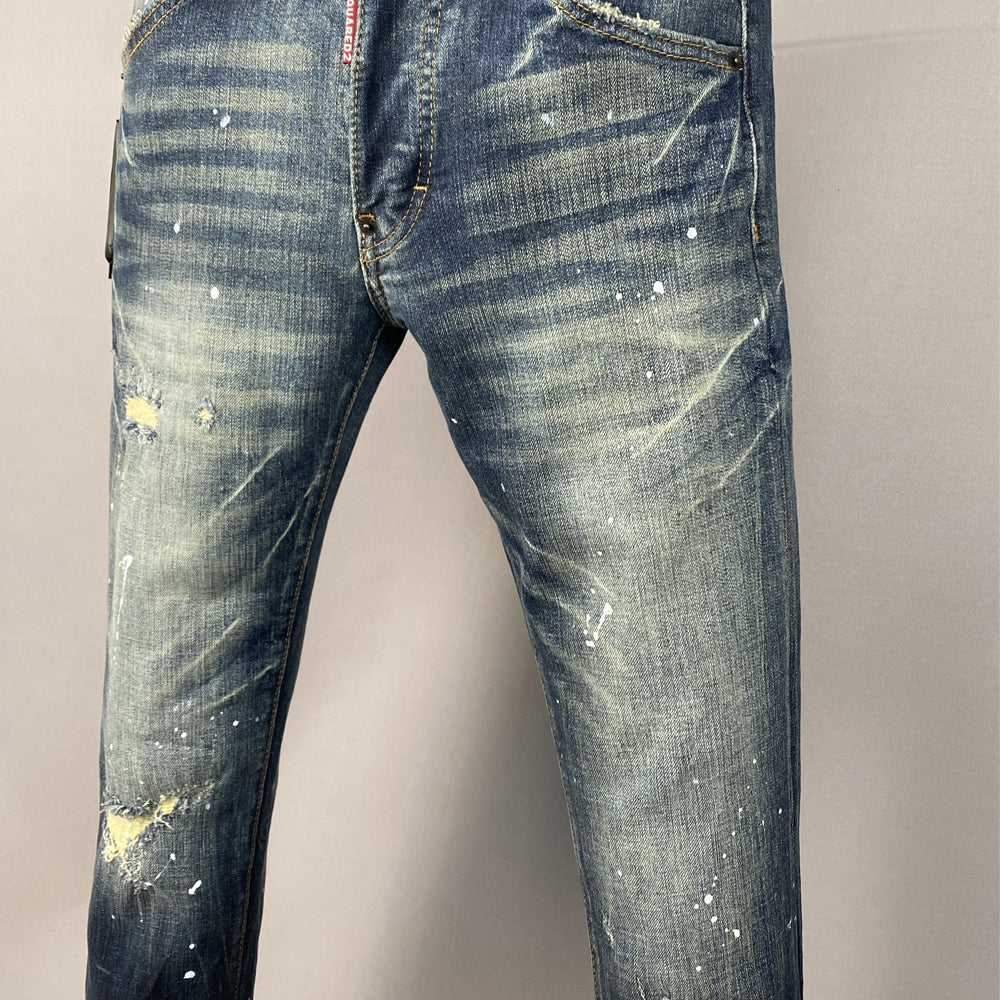 New-DSQ2 Ripped Jeans