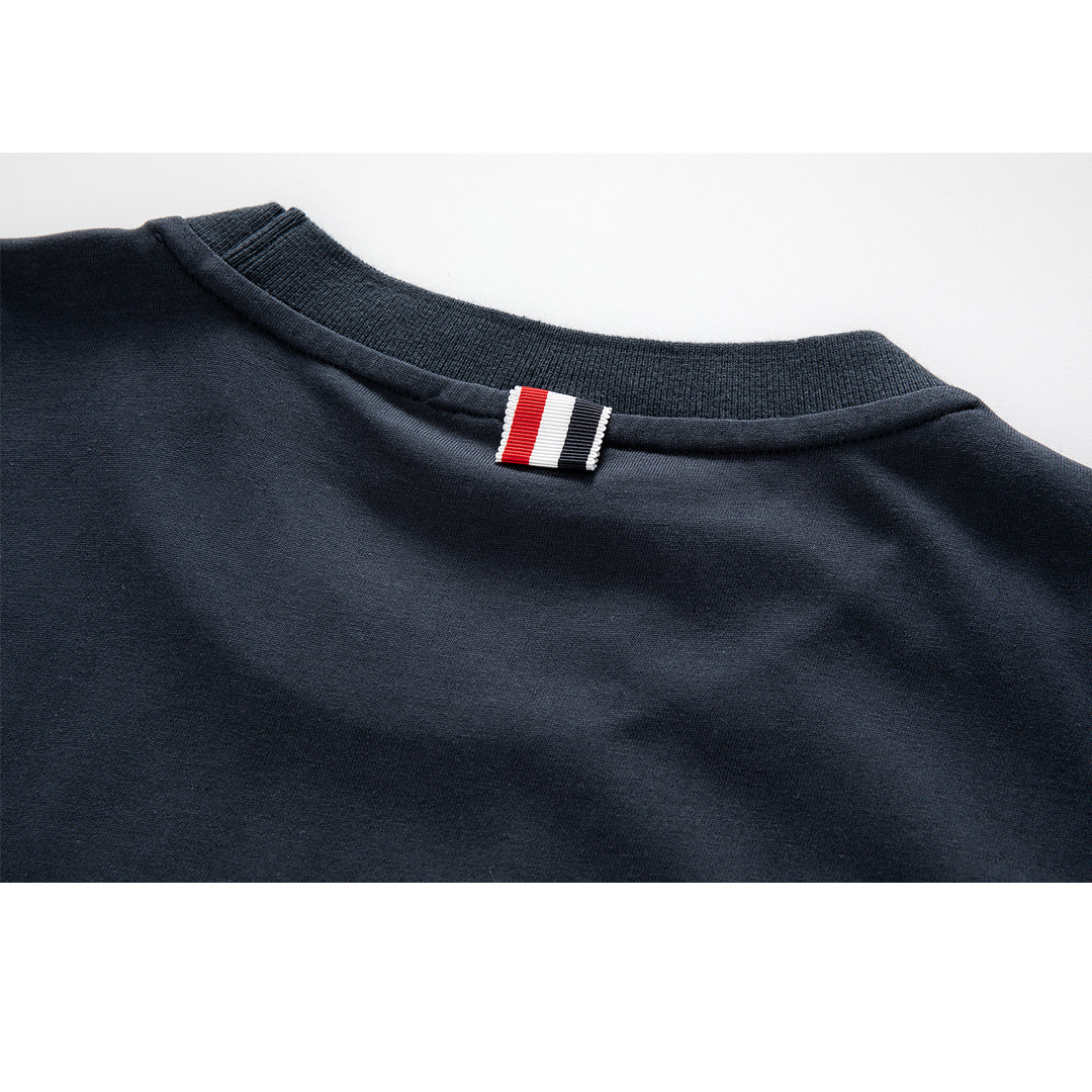 Thombrowne Floral Embroidery T-shirt