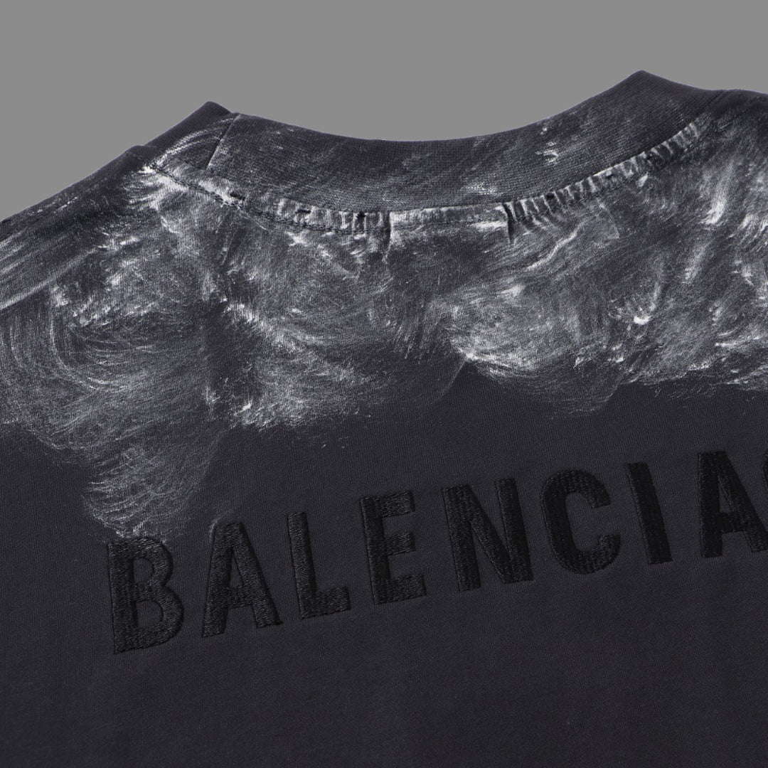 2025SS Gradient Couples Hoodie | Oversized Unisex Streetwear