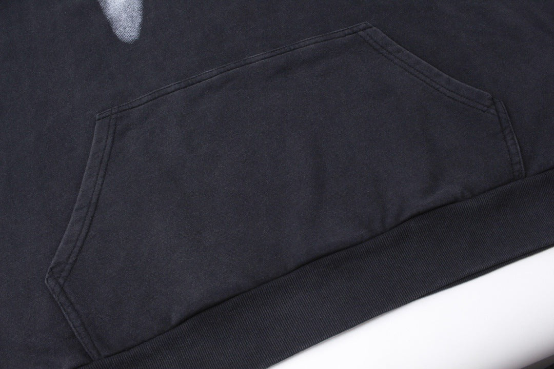 2025SS Couples Graphic Print Hoodie | Unisex Streetwear