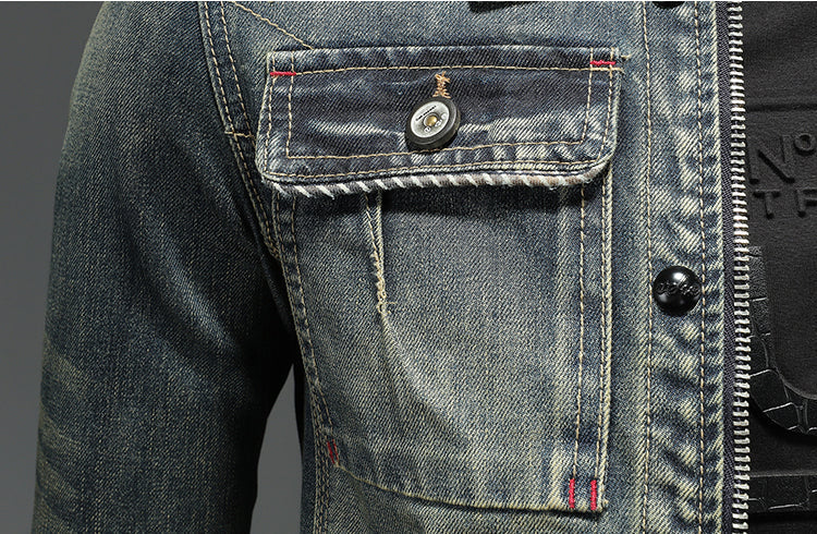 New-DSQ2 25ss Distressed Denim Jacket