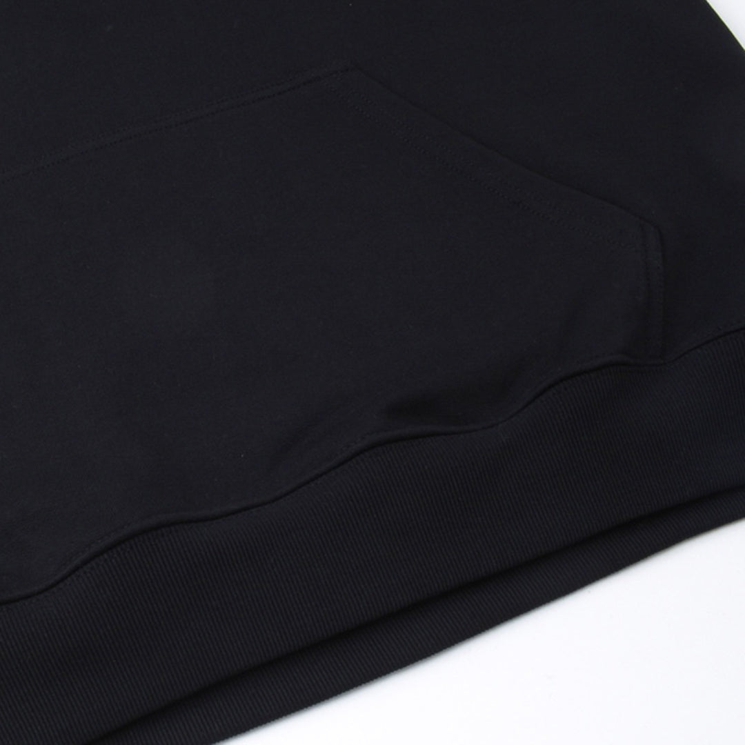 2025SS Print Couples Oversized Hoodie – 100% Cotton Graphic Streetwear