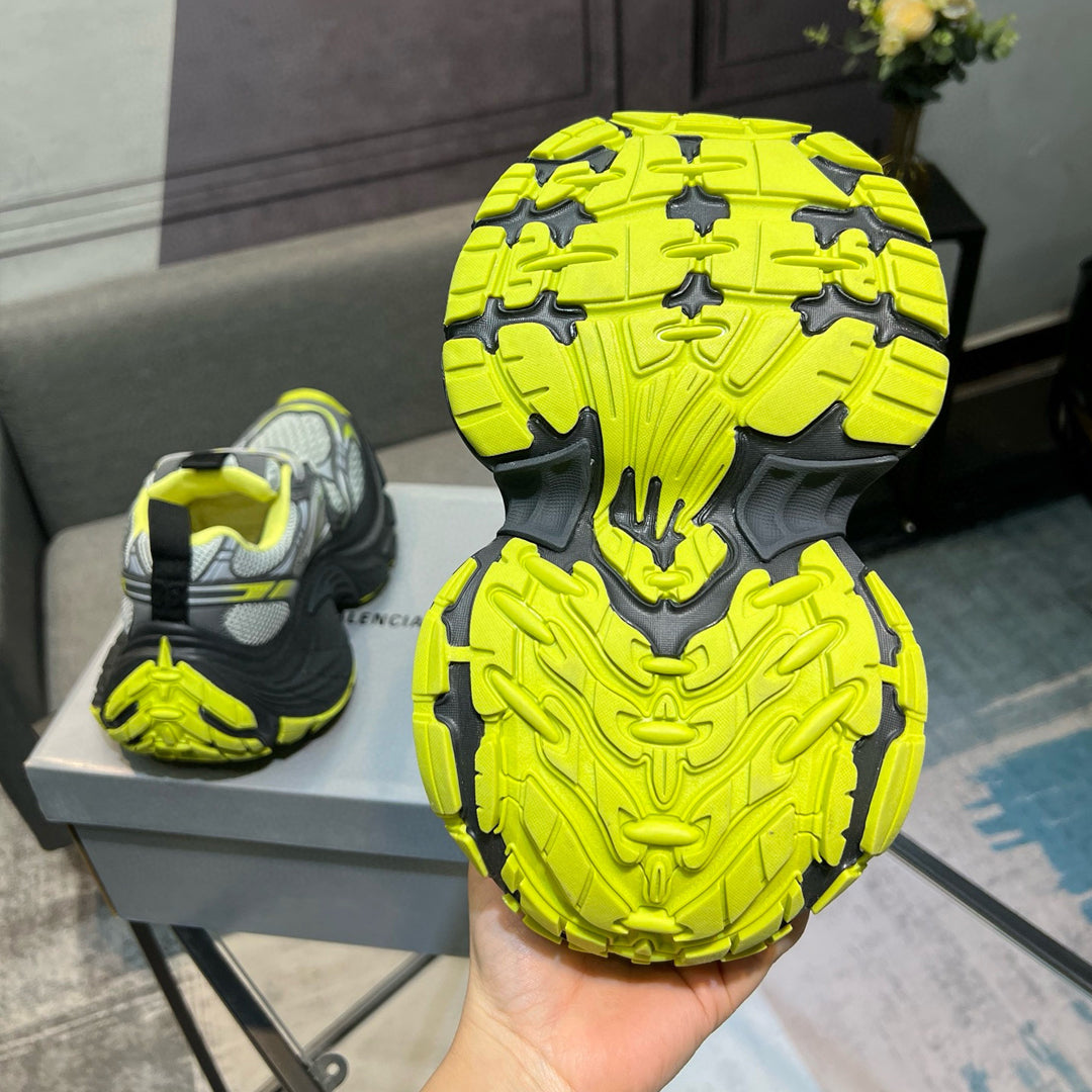 Balenciaga Unisex Distressed Vintage Leather Sneakers | Multi-Style