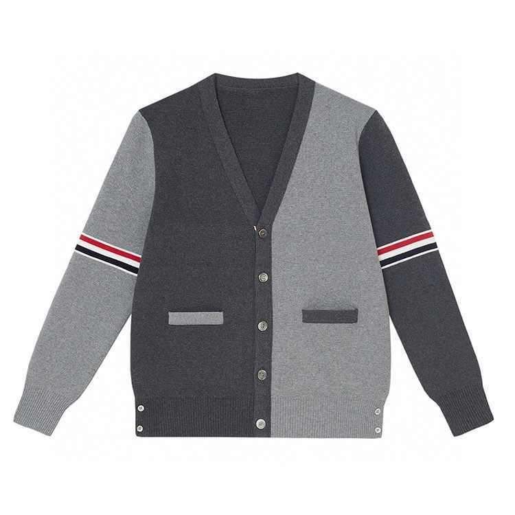 Thom Browne 2025 Knitted sweater coat