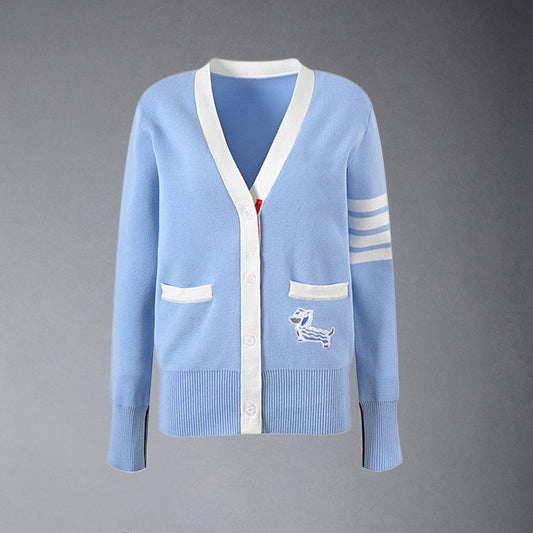 Thom Browne Puppy knitted sweater