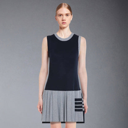 Thom Browne 2025SS Colorblock Dress
