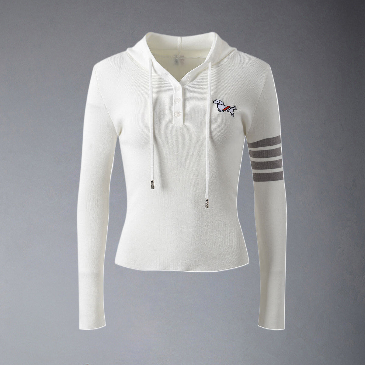 Thom Browne 2025ss Knitted Hoodie