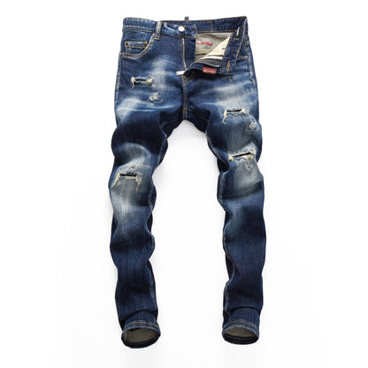New-DSQ2 Fashion Holes Jeans