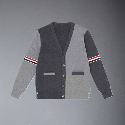 Thom Browne 2025 Knitted sweater coat