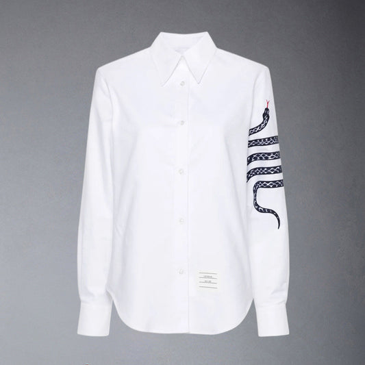 Thom Browne 2025ss Snake Year Limited Shirt