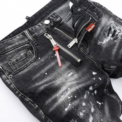 New-DSQ2 Fashion Holes Jeans