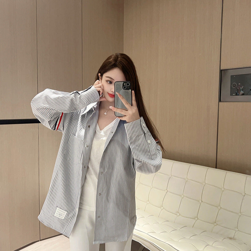 Thom Browne Women's Premium Cotton Knit Cardigan