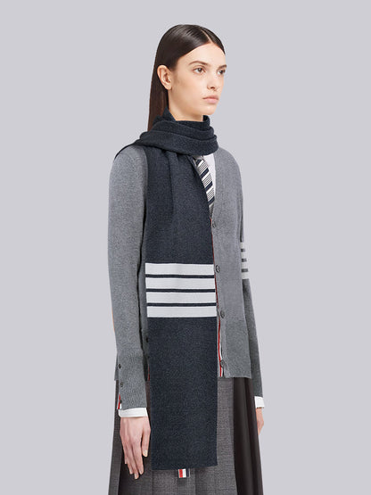 Solid color couple scarf THOM TREND