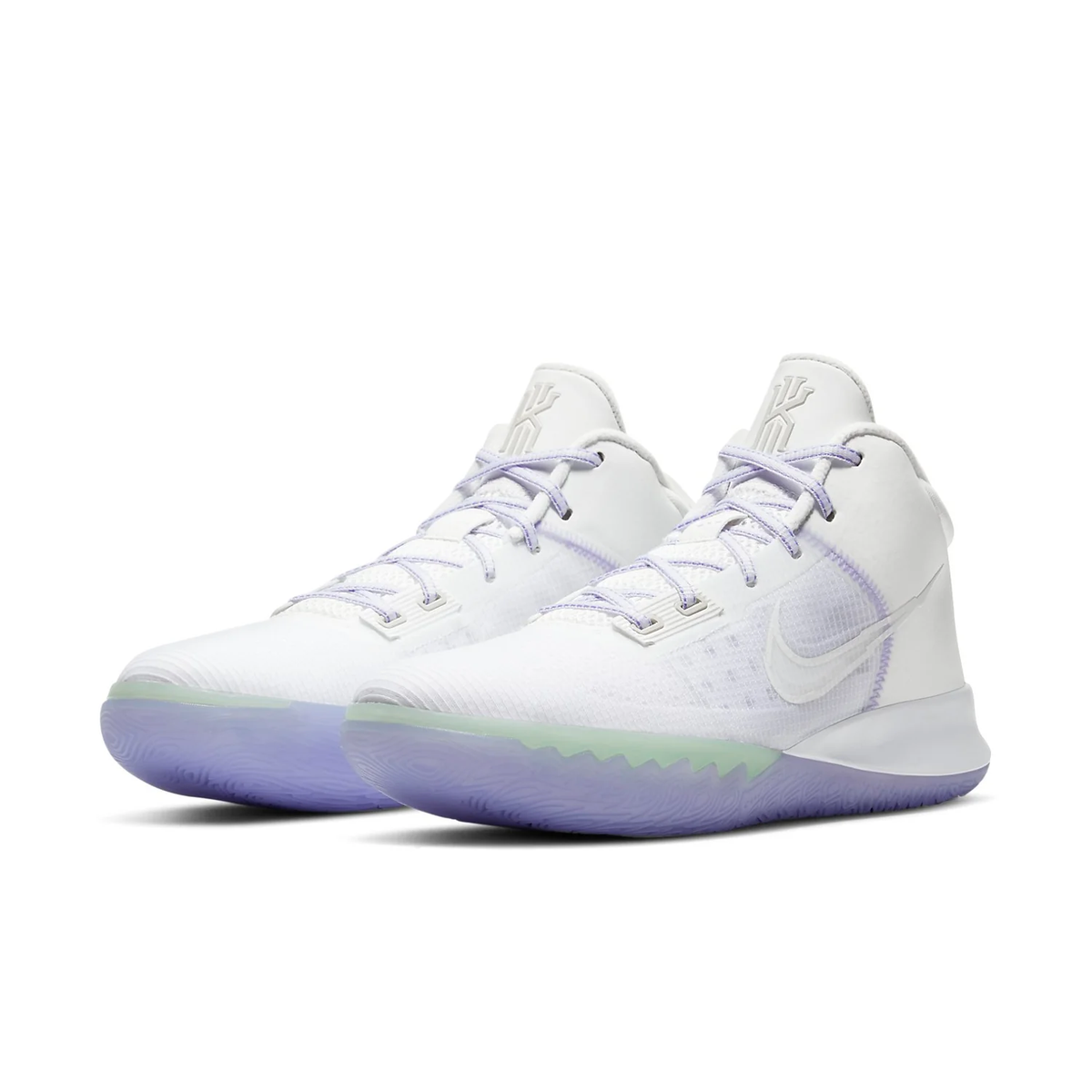 Nike Kyrie Flytrap 4 EP White & Purple Pulse Basketball Shoes