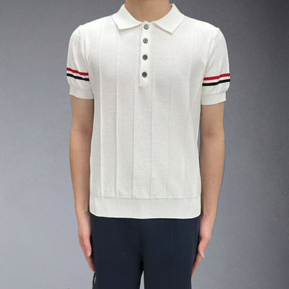 Thom Browne 2025ss Wool POLO T-shirt