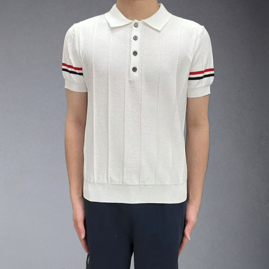 Thom Browne 2025ss Wool POLO T-shirt