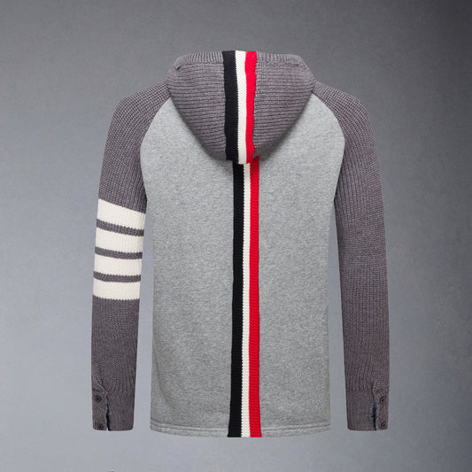 Thom Browne Couple Plush Hoodie