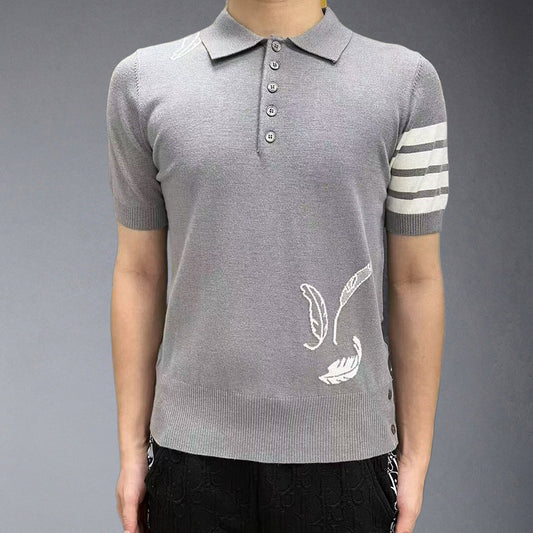 Thom Browne Man Casual POLO T-shirt