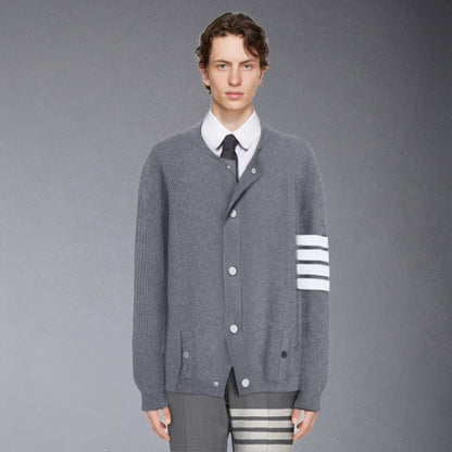 Thom Browne Knitted sweater coat