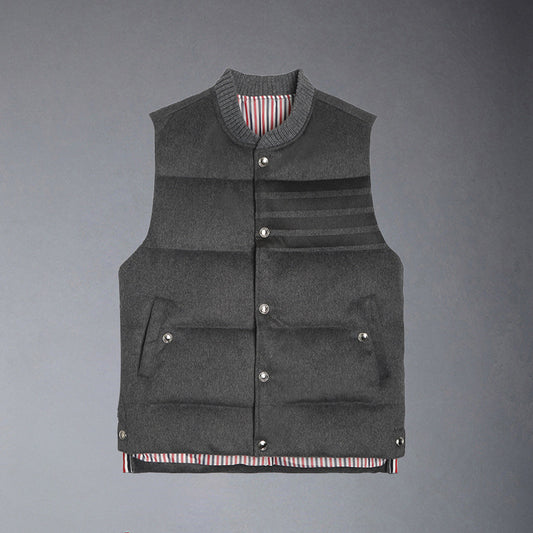 Thom Browne  4-Bar Down vest