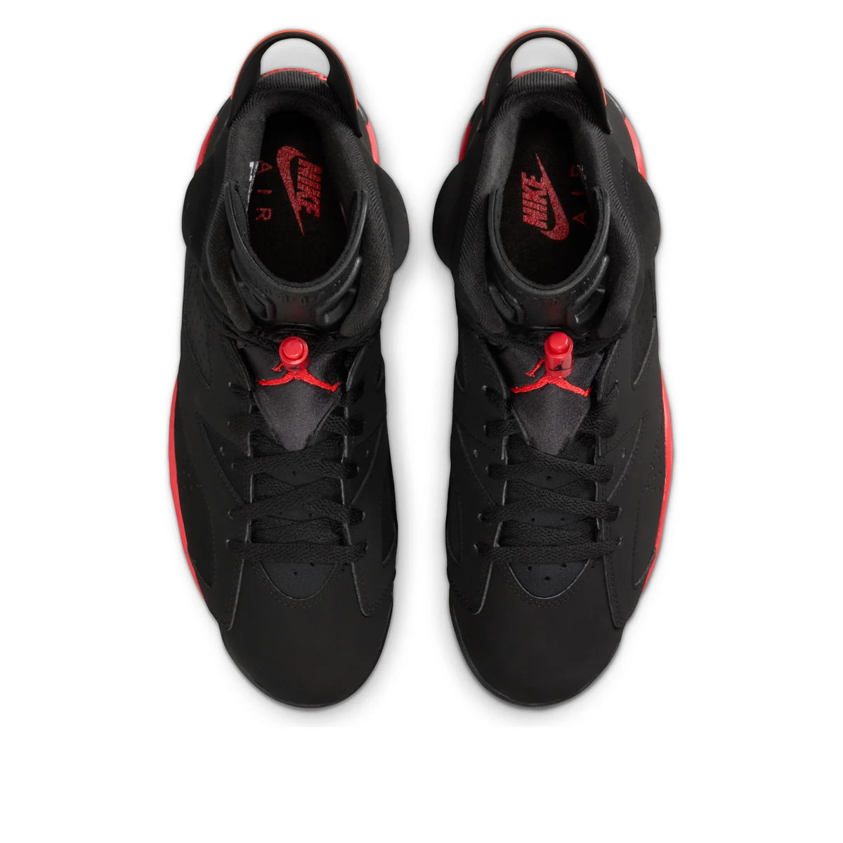Nike Air Jordan 6 Retro Black & Infrared Sneakers