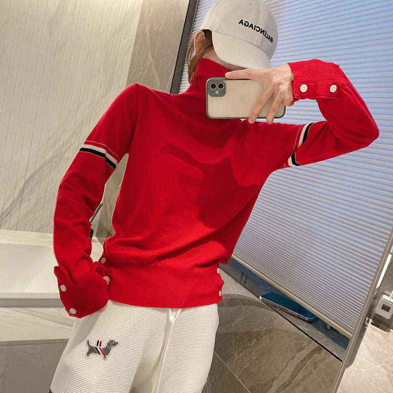 Thom Browne Women's Turtleneck Sweater