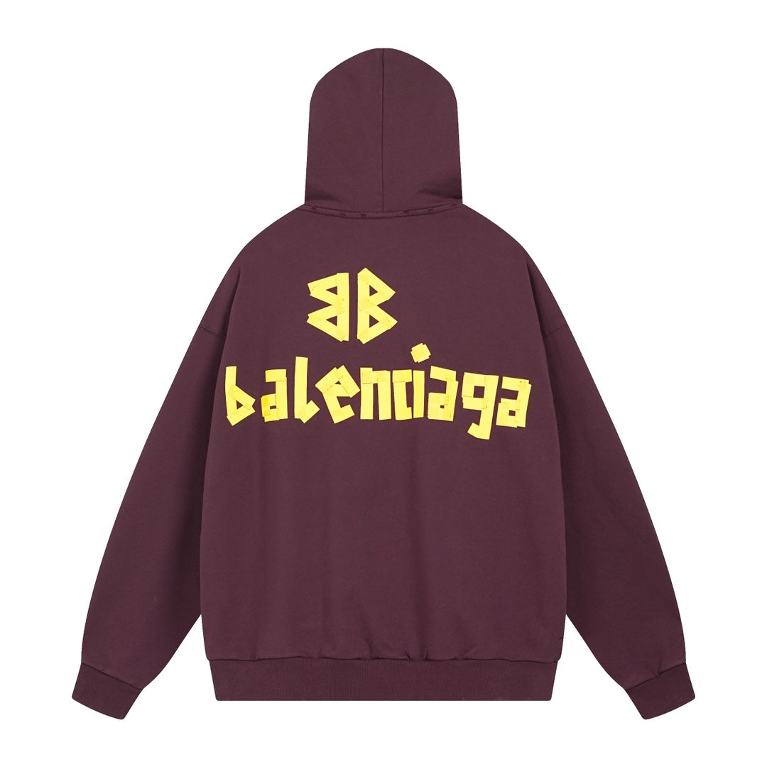 2025SS Print LOGO Hoodie – Unisex Streetwear, 7 Colors