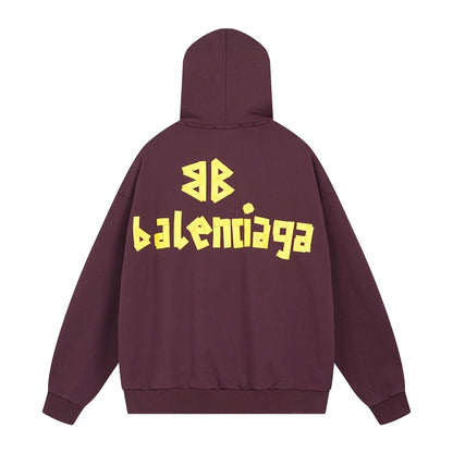 2025SS Print LOGO Hoodie – Unisex Streetwear, 7 Colors