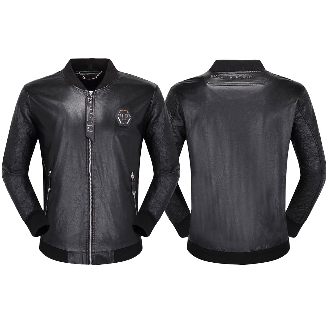 New-25SS Black Cowhide Jacket