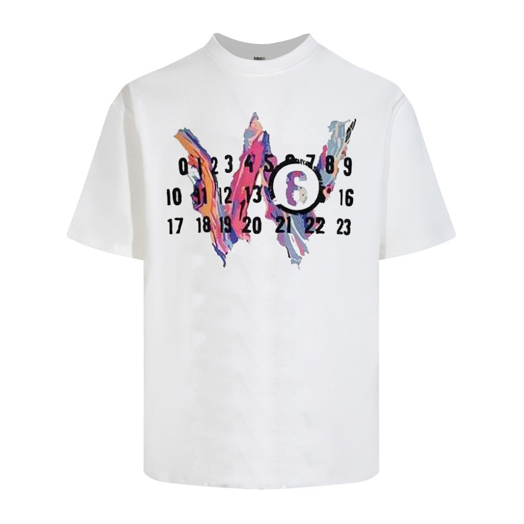 Maison Margiela MM6 Couples' Style T-Shirt