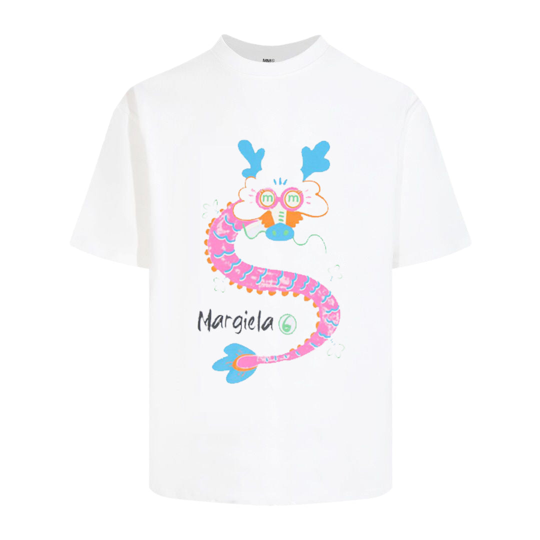 Maison Margiela MM6 Couples' Style T-Shirt