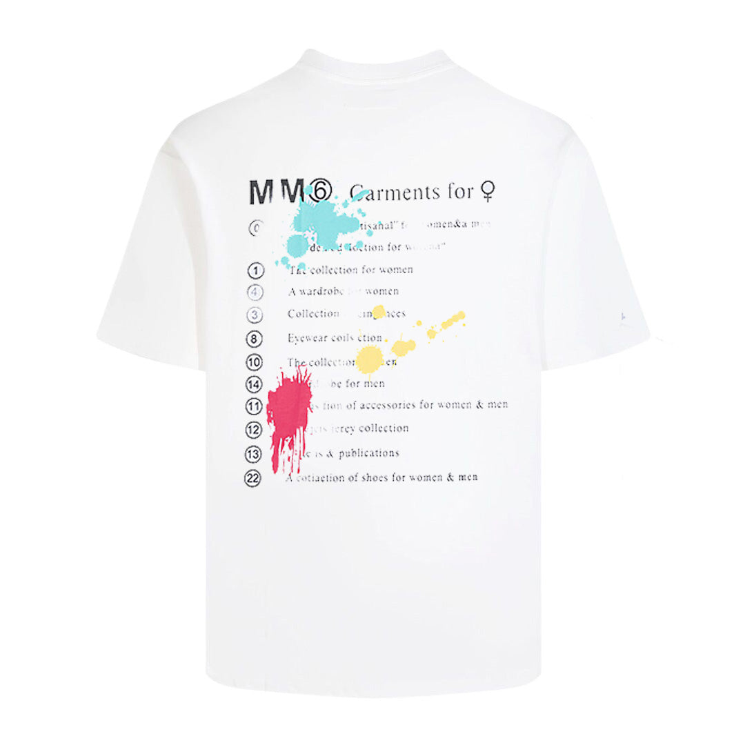 Maison Margiela MM6 Couples' Style T-Shirt
