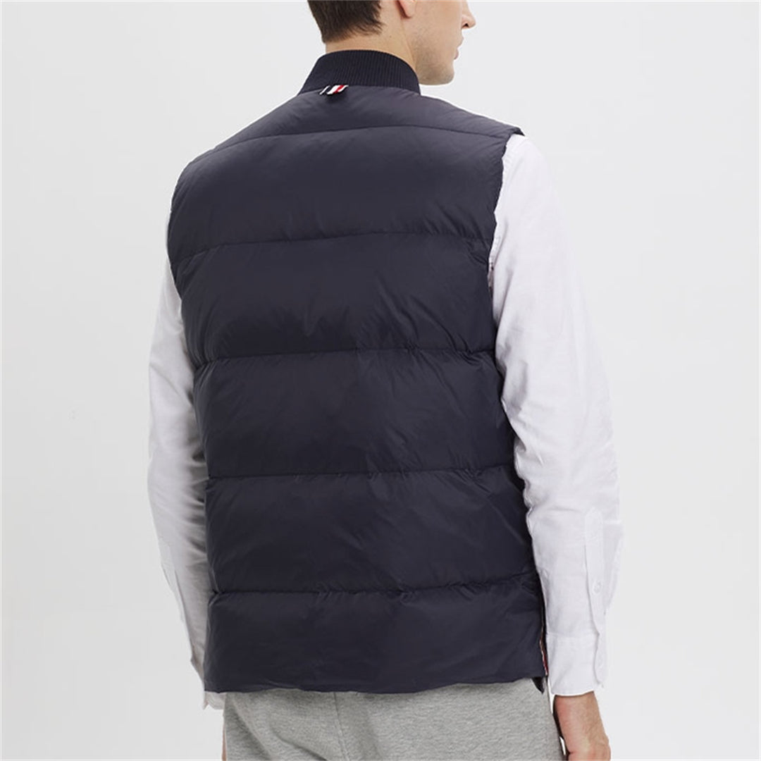 Thom Browne 4-Bar Down vest