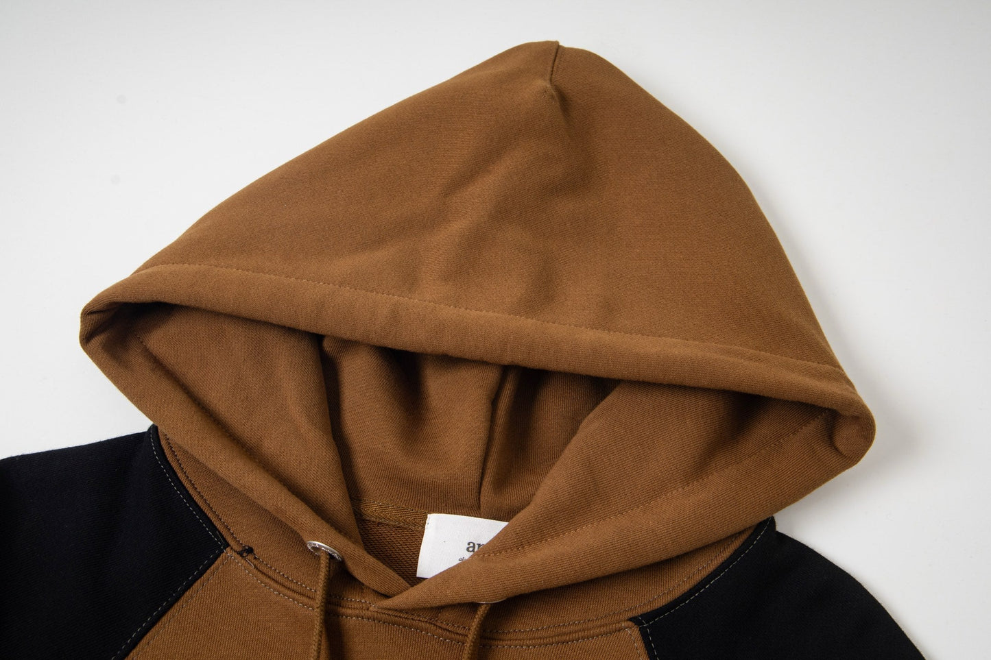 2026 AMI PARIS Unisex Color-blocked hoodie