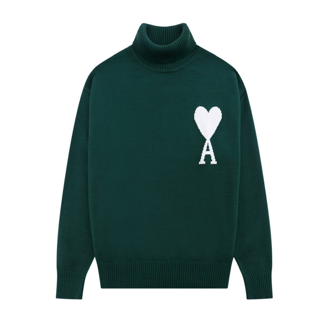 2026 AMI PARIS  turtleneck sweater